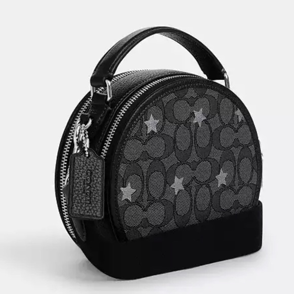 🌟NWT COACH CANTEEN CROSSBODY BAG IN SIGNATURE JACQUARD WITH STAR EMBROIDERY - Picture 5 of 15